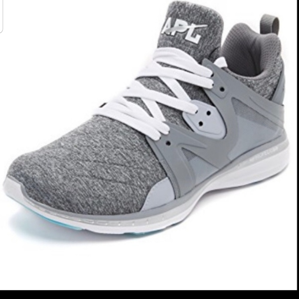 APL Ascend Gray Quilter Sneaker